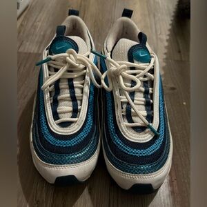 Nike White and Black Athletic Shoes